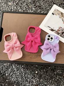 Bestseller Hülle für Samsung Galaxy S25, S24, S24Plus/S24+, S24Ultra, S24FE, S20, S21, S22, S23 süße Hülle, geeignet für iPhone11/11 Pro Max/12 Pro/12 Pro Max/13/13 Pro Max/14/14 Pro/14 Pro/15 Pro Max/16 Pro Max iPhone16E Silikon Hülle wasserdicht stoßfest kratzfest - Heißes Pink - Übersicht 6