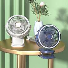 Fan USB Charging Clip Fan Portable Home Lighting Desktop Air Recirculation Fan