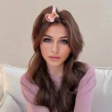 2 peças/1 peça modeladores de cabelo sem calor com ganchos autoadesivos - ferramenta de modelagem de cabelo fofa faça você mesmo, modelador desleixado para raízes, franjas, adequado para todos os tipos de cabelo