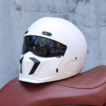 Orz GB7-摩托车头盔全盔男女款蝎子组合盔多功能巡航机车 - 多色 - 查看 27