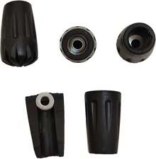 Pole Accessories Thick And Wear Resisting Rubber Tips Snow Support Mud Support Hiking Poles All Common Trekking Poles, Hiking Sticks, Nordic Walking Poles With A Inner Diameter Of 11mm/0.43