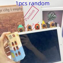 1pc Capybara Series Car Mobile Phone Ornament, Back To School Exquisite Small Gift, Mobile Phone Computer Decoration Accessory, Birthday Gift, Festival Party, Suitable Doll Small Gift