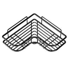 No Drill Triangle Shelving Rack, Iron Bathroom Kitchen Storage Basket Toilet Wall Mount Shelf Back To School