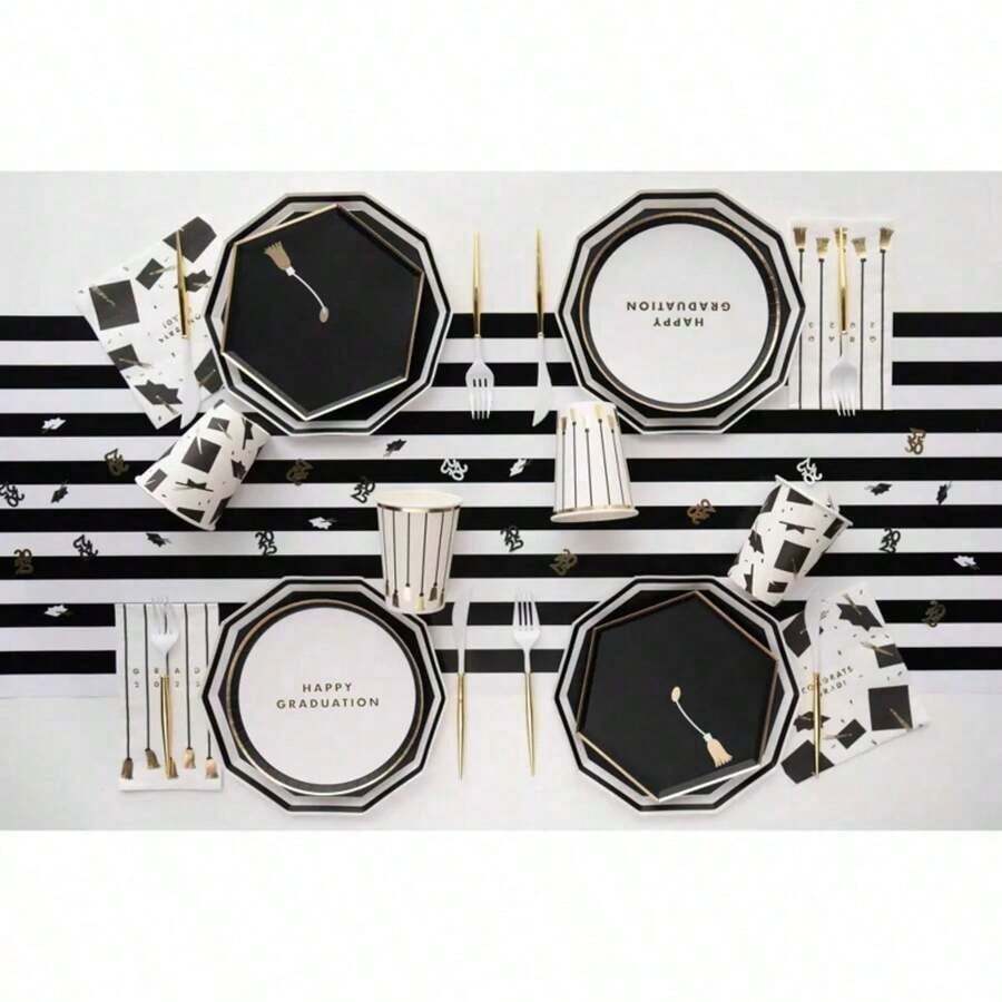 Graduation 20ct 2025 Tassel Guest Towel Napkins By Bonjour Fete