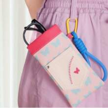 1pc Women's Eyeglasses Case, With Colorful Strap - Portable Eyewear Storage Pouch, Suitable For Mother's Day & Birthday Gift, Daily Accessory, Sunglasses Holder | Fashionable Eyeglass Case | Soft Silicone Box Travel Essentials Travel Accessories Travel Bag Vacation Holiday Back To School School Stuff Sunglasses Women