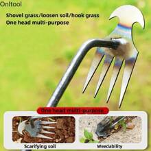 1pc Upright Puller Claw Pedal Weeder, Lawn Mower, Grass Root Remover, Gardening Tool