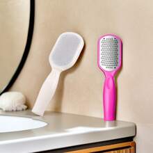 4 Stück/2 Stück/1 Stück waschbare Fußfeile - Mit direkter Aufbewahrungsabdeckung, Fersenschaber, Fußbürste, Edelstahl-Fußreibe, Fußreiniger, Hornhautentferner - Doppelseitiges Fußpflegewerkzeug, Edelstahl-Fußpflege-Feile, Tägliche Pflege, Glatte Haut Spa Zuhause und Nagelpflege Essentiell