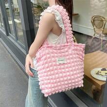 Yankee Clouds Bubble Clouds Shoulder Bag Vest Bag Women Student Simple Handbag Canvas Bag Canvas Bag