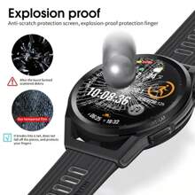 2.5D Screen Protector For Watch GT5 4 3 2 Pro 46mm 42mm 41mm Tempered Glass Anti-Scratch Protection Film Accessories