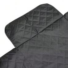 Car Rear Back Seat Cover Pet Dog Protector Mat Non-Slip Waterproof Seat Cushion - Black - View 2