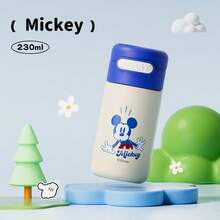 Disney Kids Insulated Water Bottle, 316 Stainless Steel Mini Straw Cup, Pocket Cup, Student Portable Insulated Straw Bottle - Multicolor - View 11