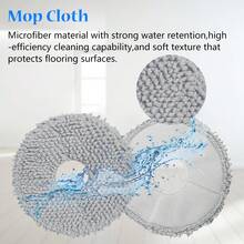 适用于 Ecovacs DEEBOT T30S / T30S PRO / T30S AI / T30S AI CARE 机器人吸尘器的替换部件，配件可拆卸刷子/主刷 HEPA 过滤器侧刷拖把布/拖把抹布和集尘袋