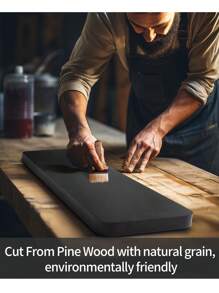 Sich hin- und herbewegende Regale für an der Wand befestigte Regaleinheit Alle Kiefernholz 3-Tier großes Moderne 20in,Regal für Schlafzimmer Wohnzimmer Büro Badezimmer Wohndekoration Speicher Pflanze Fotoanzeige