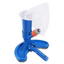 Cap de aspirator portabil pentru piscină, din plastic albastru, cu aspirație ridicată și eficientă, hidraulic manual, pentru piscină, echipamente și accesorii de curățare a piscinei