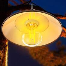 1pc New Vintage Camping Lantern Type-C Rechargeable Outdoor Tent Light Home Emergency Atmosphere Lamp - Black - View 7