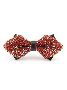 Men's Sequin Bowknot, Simple & Practical Multifunctional