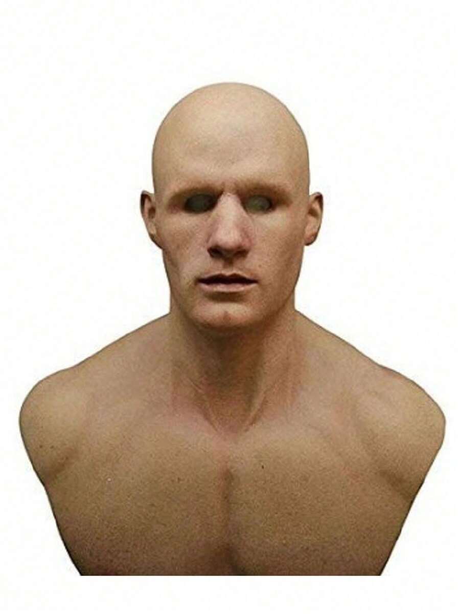 Máscara de cabeza completa con arrugas para hombre y mujer mayor, máscara facial de diablo para abuelo o abuela, suministros novedosos para fiestas de cosplay