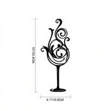 Metal Wine Decor Kitchen-Sign Metal Sheet-Heat Resistant, Withstands High Temperatures-Metal Signs For Outside-Housewarming Gift - Black - View 5