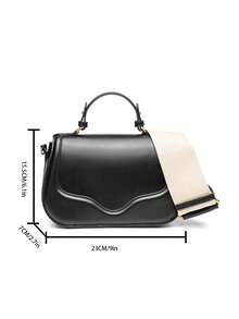 Dedoo Women's Bag 2025 New. Fashion Commuter Shoulder Bag Flip Preference Bag Portable Messenger Bag Bags - Black - View 8