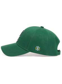 AR Șapcă de baseball brodată cu litera K și inimă pentru bărbați, 1 buc., pălărie reglabilă cu protecție UPF pentru exterior, pentru petreceri de primăvară și toamnă, călătorii pe plajă