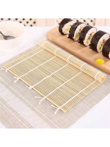 5 Stücke Sushi Roll Matte, lila Seetang Rollreis Sushi Bambusmatte, Sushi Herstellungswerkzeug