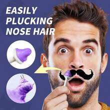 Kit de depilación con cera para mujeres y hombres que incluye: 1 bol de silicona, 4 bolsas de perlas de cera dura, 30 paletas aplicadoras para uso en casa. Calentador de cera para todo el Body, bikini, cejas y piel sensible - como en la foto - Ver 4