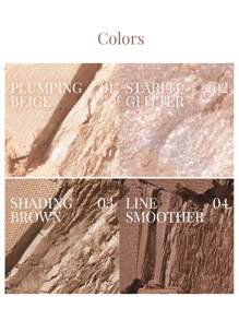 Dasique Paleta de sombras para debajo de los ojos, arena neutra, polvo prensado aterciopelado, efecto difuminado, elevación radiante, fórmula sin apelmazamiento, tonos de uso múltiple, estuche de viaje delgado, diseño de color degradado, maquillaje sin maquillaje, rescate de bolsas bajo los ojos, mejora de ojos con párpados caídos, K-Beauty, maquillaje coreano, 7g/0.25oz