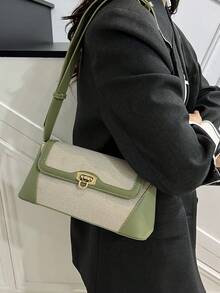 New Style Shoulder Bag, Tote Handbag, Versatile Armpit Bag, Fashion & - Green - View 7