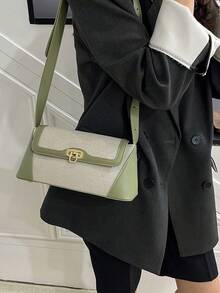 New Style Shoulder Bag, Tote Handbag, Versatile Armpit Bag, Fashion & - Green - View 3
