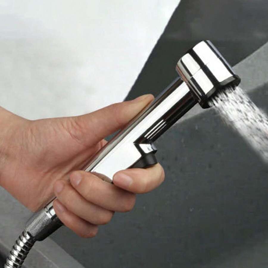 Toilet Bidet Sprayer Bathroom Bidet Toilet Sprayer Handheld Sprayer Kit With Adjustable Jet Spray For Toilet Handheld Bidet Cloth Diaper Sprayer Set - White - View 1