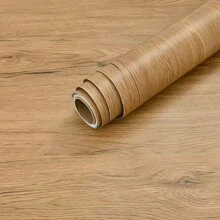 1 Rolle Holzmaserung selbstklebende Tapete, für Möbel wie Schränke, Esszimmertische, Kleiderschrank Renovierung, wasserfest, feuchtigkeitsbeständig, abriebfest und hitzebeständig, abnehmbar mit Klebstoff auf der Rückseite, Tapetenrolle, Wandaufkleber, Raumdekoration, Wanddekoration, Wandsticker