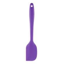 1 pieza Espátula de silicona para hornear y untar a alta temperatura, raspador de tartas y crema integrado, resistente - Multicolor - Ver 23