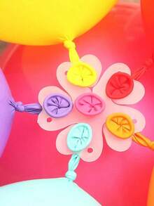 20/40 件花气球装饰配件 - 梅花夹 - 气球夹、气球连接器夹支架，用于拱门气球夹、实用生日、婚礼、派对、塑料夹气球、派对用品花环 - 适合节日场合 - 送给派对爱好者的完美礼物