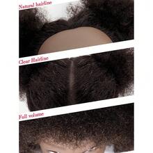 Afro Kinky Curly 100% Real Human Hair Mannequin Head With Stand For Hairdresser Practice Cosmetology Manikin Doll Training Head Braiding Styling Coloring Bleaching Dyeing Cutting Updos Display - S1 - View 6