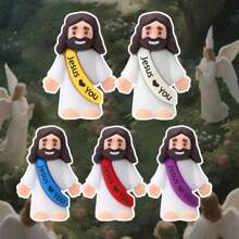 10/20pcs Mini Jesus Doll Jesus Love You Jesus Toys Small Jesus Doll Hide And Seek Sunday Party Favor Gifts (Random Colors) Miniature Jesus,Christian Toys,Small Toys,Christian Toys,Party Favors,Jesus,Toys,Jesus Gift,Jesus Stuffie,Miniature Jesus,Jesus,Mini Jesus,Christian Stuff,Jesus,Christian Stuff,Mini Jesus