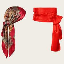 5 pièces Ensemble d'accessoires de costume de pirate, comprenant un chapeau de pirate pour femme, un foulard de pirate, une ceinture de taille de pirate, une décoration de combinaison et des couleurs variées pour Halloween