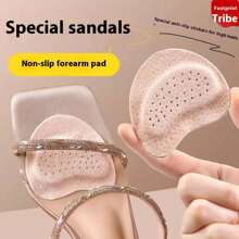 Sandals, Insoles, High Heels, Forefoot Pads, Sweat Resistant Pads, Non Slip Pads For Feet, Self-Adhesive, Invisible, Non Tiring Foot Tool, Super Soft, Essential For Summer Sandals And High Heels