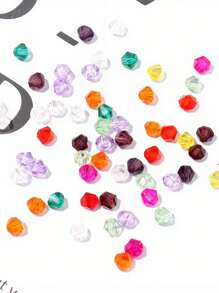 2400pcs 4MM Faceted Glass Beads Set Artificial Crystal Cut Beads Briolette Rondelle Crystal AB Beads Spacer Beads For Jewelry Making Bracelet Rings Necklace DIY 15/24 Colors