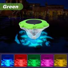 Luces flotantes solares para piscina, luces flotantes RGB que cambian de color para piscina, luces solares LED flotantes a prueba de agua IP68 que pueden colgarse, adecuadas para piscinas de verano, jacuzzis, bodas, caminos y decoraciones de fiestas.
