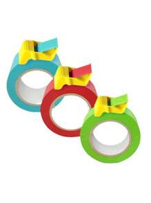 1pc Adhesive Tape Cutter Adhesive Tape Cover Compact Adhesive Tape Dispenser Concealment And Painter's Tape DIY Painting Accessories School Supplies, Back To School
