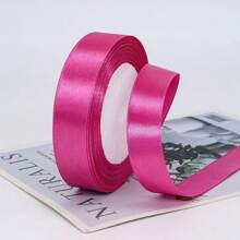 Rainbow Ribbon Solid Series 10 Colors Double Sided Satin Ribbon Used For Gift Packaging, Happy Birthday Party Decoration, Wedding Decoration, And Bouquet Decoration