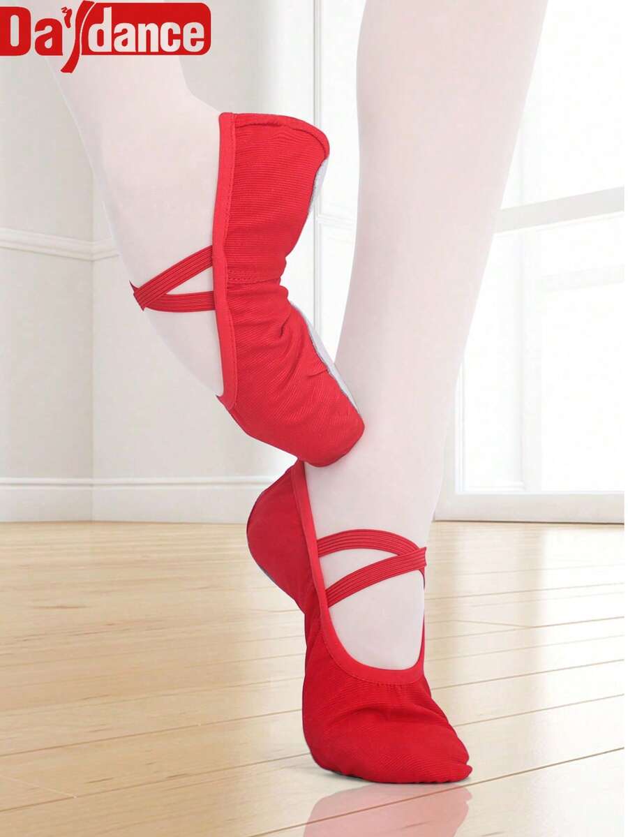 Daydance Women Ballet Shoes Soft Sole Ballet Dance Slippers Practise Ballerina Shoes Dance Shoes