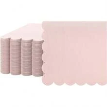 25/50/100 件 5 X 5 英寸鸡尾酒餐巾 双层扇形边甜点餐巾 折叠一次性餐巾 适用于晚宴婚礼生日派对新娘周年纪念招待会活动 - 彩色 - 查看 23