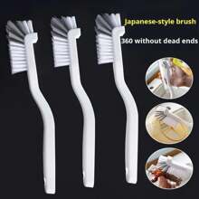Sink & Motorcycle Cleaning Brush - Long Handle Elbow Design For Tail Holes & Crevices