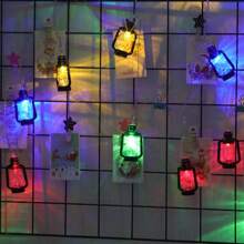 Camping, Ambient Lighting, LED, Kerosene Bottle, Cross-Border, Tent, Decoration, Colorful Lights, Campsite, Solar Energy, Light String