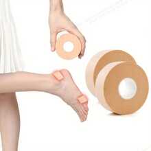 1 Roll Of 5-Meter / 196.85-Inch Silicone Heel Pads, Foot Care Insoles, Insertable Insole Stickers, Practical Heel Protection Pads