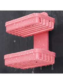 Wall Mount Draining Soap Holder, Wall Mount Draining Soap Dish, Soap Dish, Soap Box, Double Layer Soap Dish, Double Layer Soap Box, Drill-Free Soap Dish, Drill-Free Soap Box, Self-Adhesive Soap Dish, Self-Adhesive Soap Box, Wall Mount Organizer, Wall Mount Draining Soap Holder, Wall Mount Draining Soap Dish, Drill-Free Wall Mount Draining Organizer, Soap Dish Rack Back To School