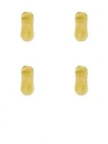4 双女士彩色芭蕾防滑袜，彩色瑜伽袜，普拉提粘性袜子，具有抓地力和透气性，适合芭蕾和瑜伽 - 彩色 - 查看 9