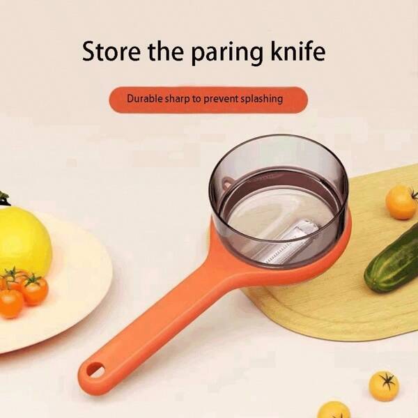 Familia, ¿Todavía luchando con pelar? ¡Prueba este pelador! Con un diseño elegante y estilizado, se ajusta cómodamente en la mano. La cuchilla afilada y duradera elimina con facilidad las pieles de frutas y verduras, evitando salpicaduras de jugo. Ya sean patatas, manzanas o pepinos, este pelador los maneja todos con facilidad. Un imprescindible accesorio de cocina que hace que pelar sea simple y divertido, ¡totalmente vale la pena conseguirlo!