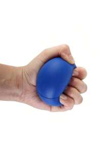 1 pieza Pelota elástica de fortalecimiento de dedos de color aleatorio, pelota de ejercicio de muñeca, herramienta de entrenamiento de apretón de mano para fortalecer los dedos
